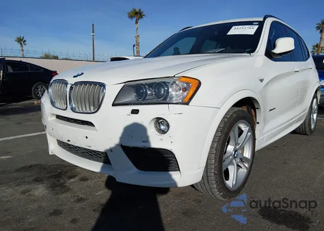 2014 BMW X3 xDrive35I из США, поврежденный, VIN 5UXWX7C52EL984813